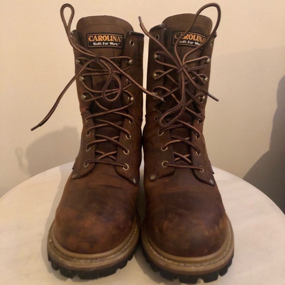Carolina Boots: Men’s Steel Toe Waterproof Logger Boots (CA9821)